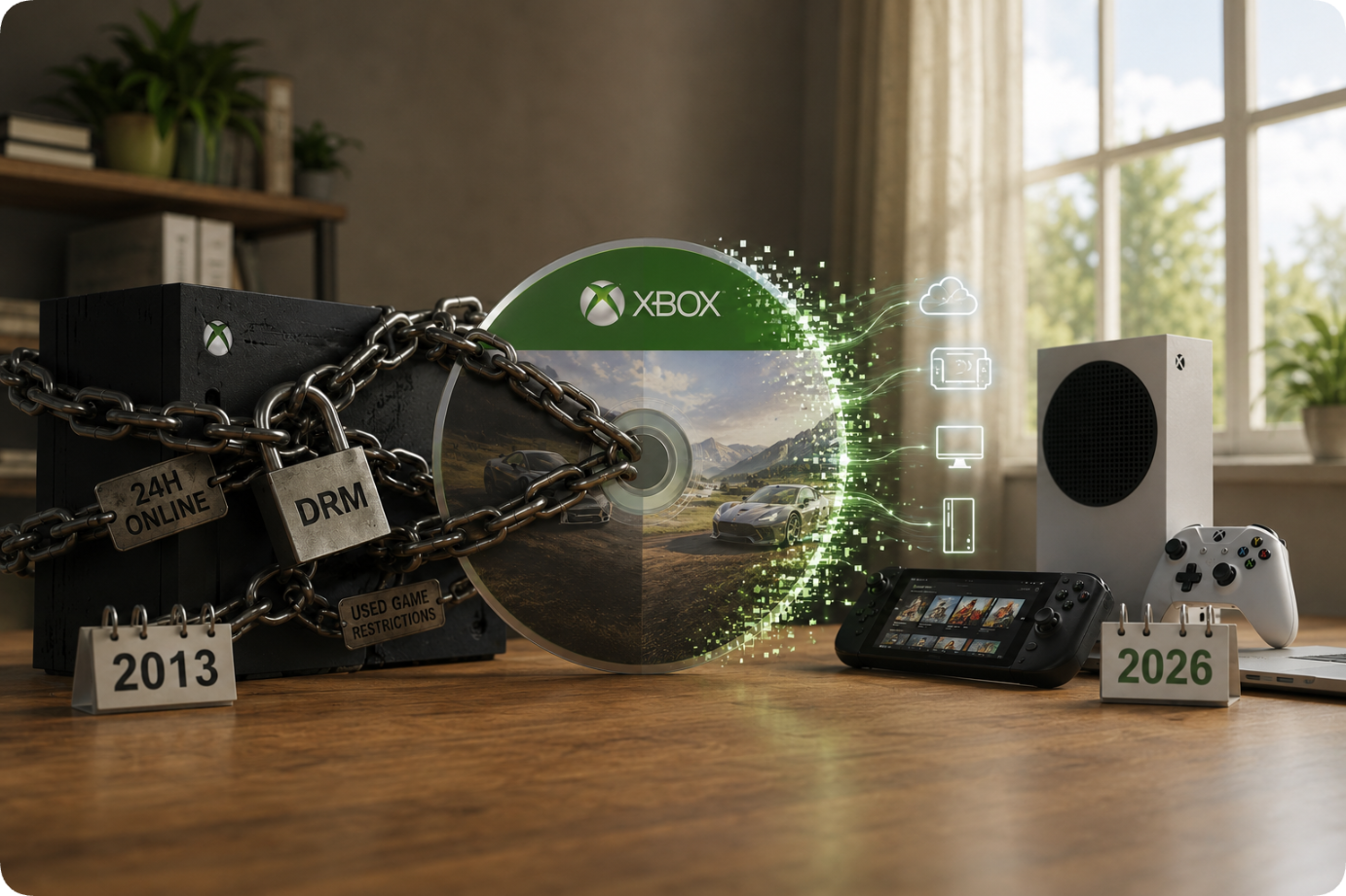 13 年前被喷爆的 XBOX 功能，怎么成了游戏光盘最后的救命稻草？_长春APP开发