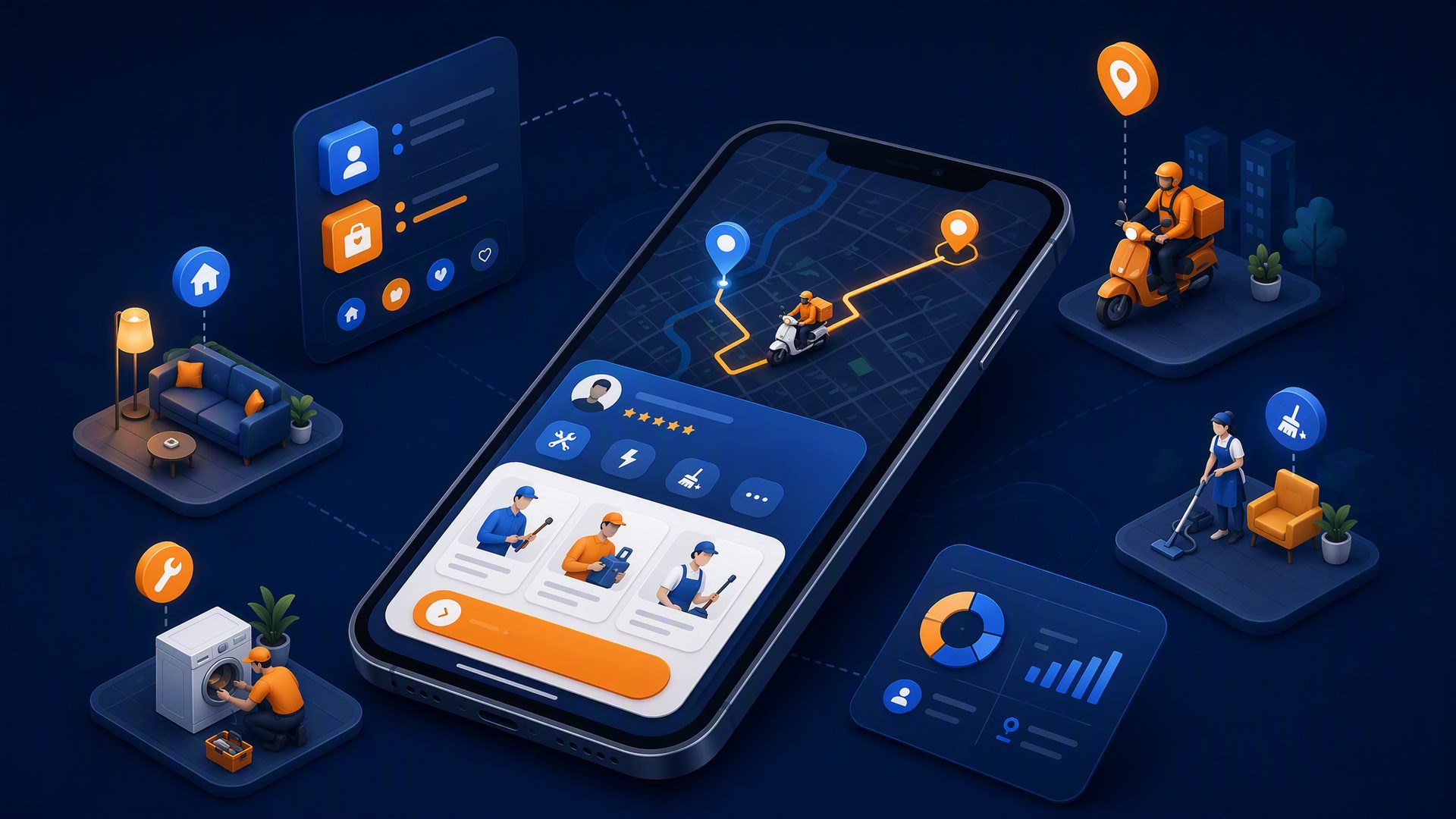 O2O 本地服务 APP - 网赢科技